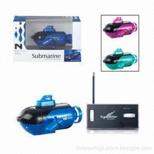 Promotional Mini R/C Submarine Toy for Gifts, Measures 10 x 7.5 x 5cm